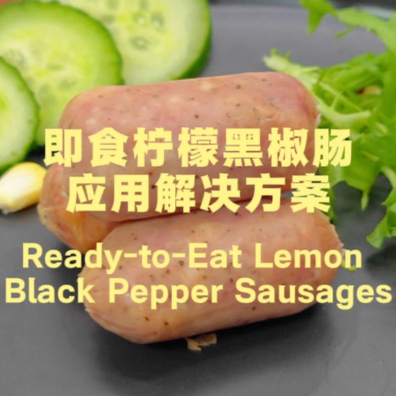 Ready-to-Eat Lemon Black Pepper Sausage